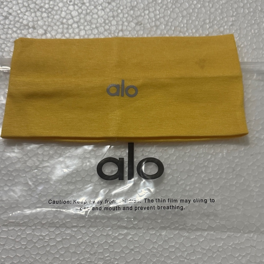 ALO Yoga Yellow Hairband